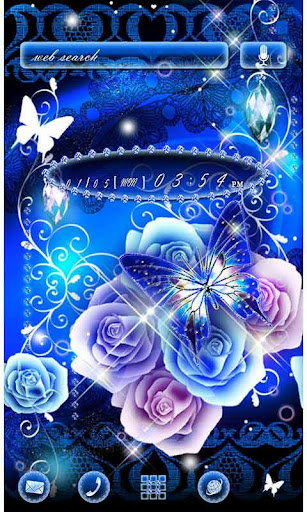 ★FREE THEMES★Blue Papillon