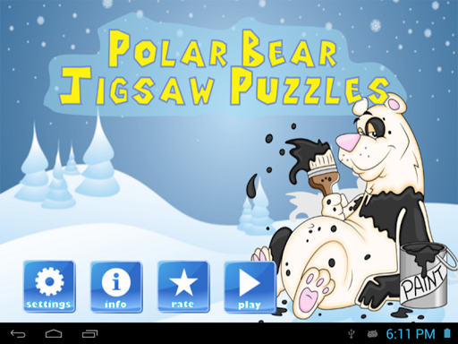 【免費解謎App】Polar Bear Jigsaw Puzzles-APP點子