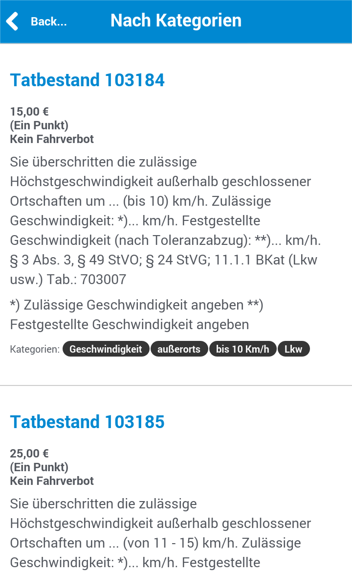 OWi App Screen 2
