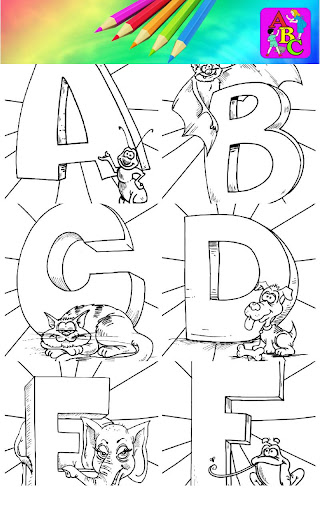 A to Z Coloring Book