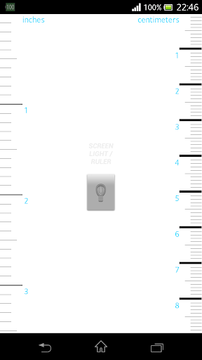 Ruler and Screen Flashlight