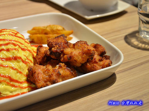 Q丸和洋食堂~美味義大利麵和鮮嫩多汁炸雞塊