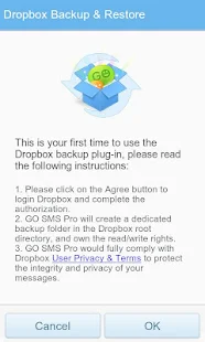 GO SMS Pro Dropbox Backup(圖3)-速報App