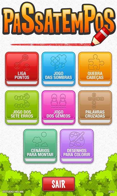 Passatempos Screen 1