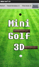 Mini Golf 3D poster 1