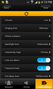 W100 Alarm Screenshots 3
