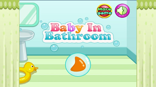 嬰兒浴室女生遊戲