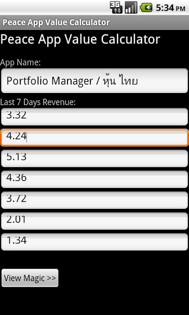 App in value. App in value
