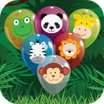 Animal Balloon Pop for Babies Apk