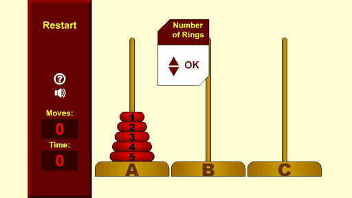 【免費解謎App】Tower of Hanoi Free-APP點子