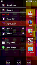 Tiles Colored Xperien Theme poster 4