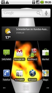 Android application Lava Lamp Live Wallpaper screenshot