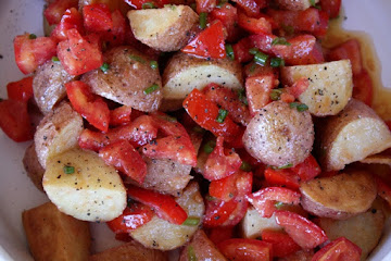 Honey Dijon Roasted Potato Salad