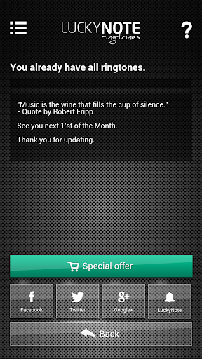 【免費音樂App】Ringtones LuckyNote PRO 2014-APP點子