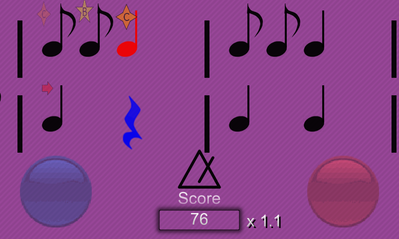 Android application Rhythm teacher - PRO screenshort