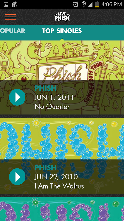 LivePhish Android Apps on Google Play