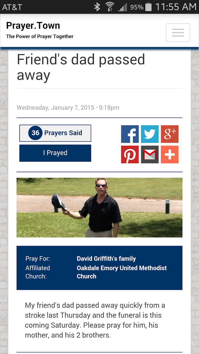 Prayer.Town Screen 2
