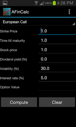 Financial Calculator