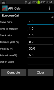 Financial Calculator Screenshots 0