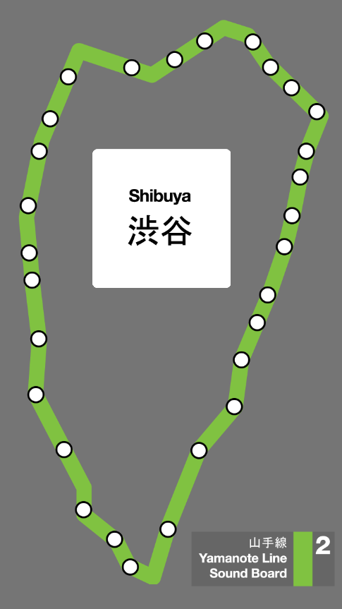 Yamanote Line Sound Board Screen 2