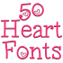 Fonts for FlipFont 50 Hearts3.23.0