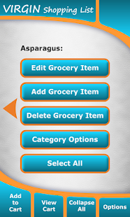 Download Virgin Diet Shopping List APK