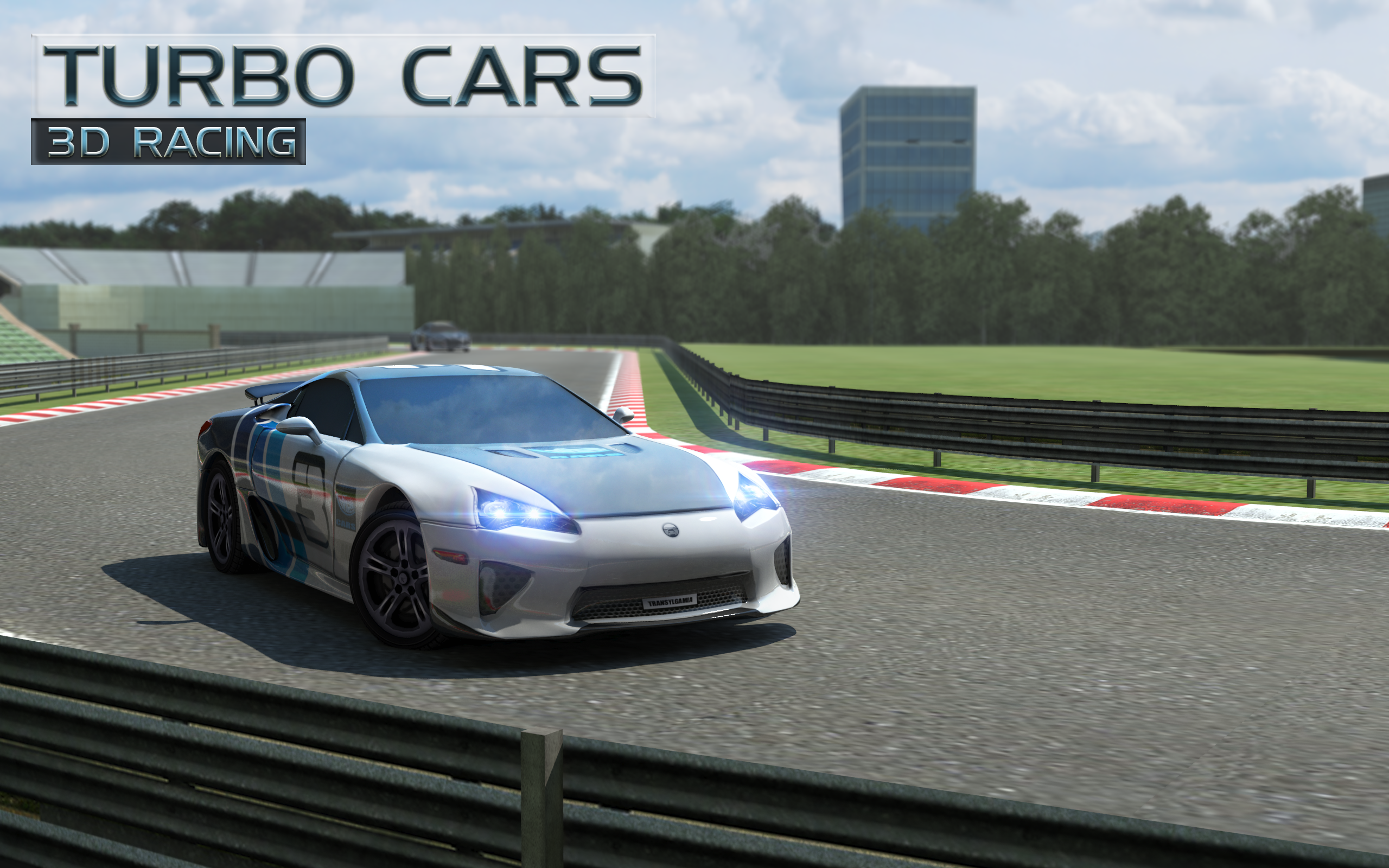 Android application Turbo Cars 3D Racing screenshort