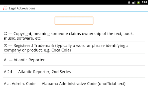免費下載教育APP|Legal Abbreviations Portable app開箱文|APP開箱王