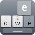 Cool Grey Keyboard Skin Apk