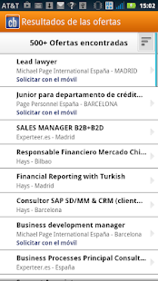 Trabajo y empleo Screen 3