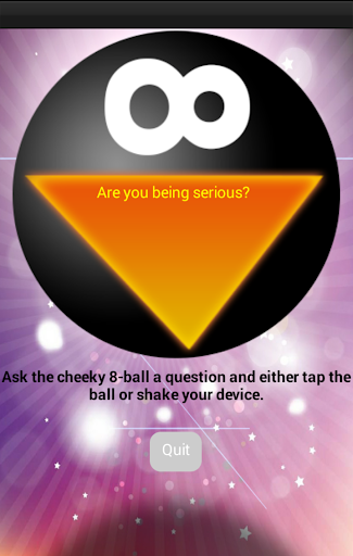 Magic 8 Ball - Cheeky version