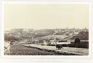 Gezicht op Madrid met links het Koninklijk Paleis