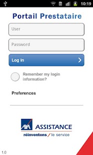 Portail Prestataire Screenshots 1
