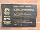 Jarjum College plaque