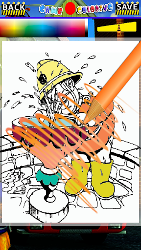 【免費教育App】Firefighters Coloring Kids-APP點子