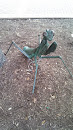 Praying Mantis Statue