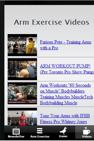 【免費健康App】Arm Exercise Workout-APP點子