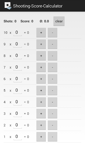 Shooting-Score-Calculator