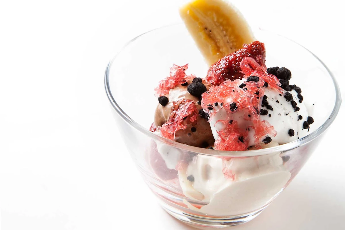 2013_Mar22-A_SPE_CelebrityCruises_8472 - A dish prepared in Celebrity Cruises's Main Restaurant.