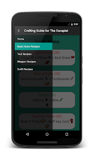 Free Escapists : Crafting Guide APK