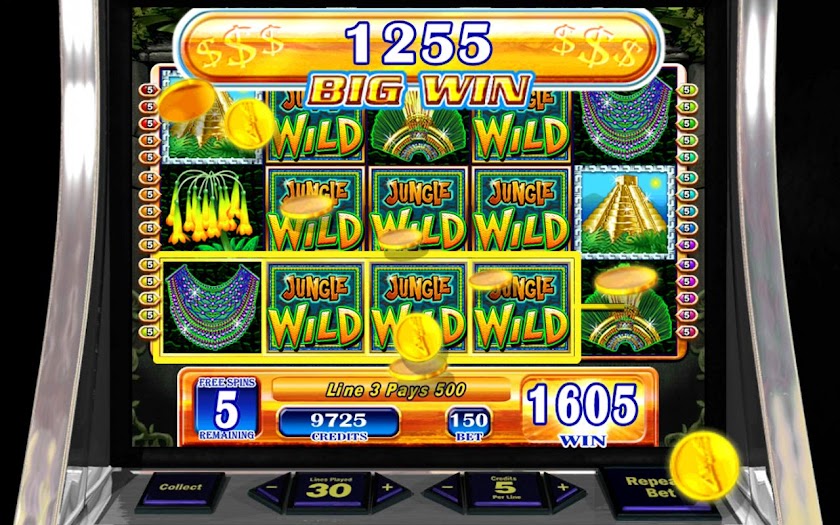Jungle Wild - HD Slot Machine Screen 2