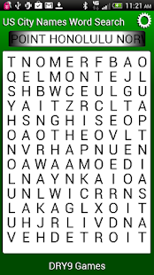 US City Names Word Search(圖1)-速報App