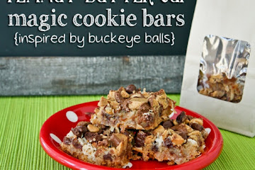 Peanut Butter Cup Magic Cookie Bars