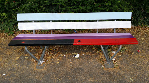 Coloured Bench from ART Basel