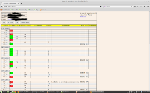 Dnevnik samokontrole dijabetes Screenshots 7