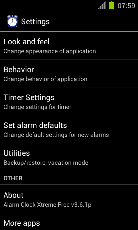 鬧鐘 (Alarm Clock) Xtreme - screenshot