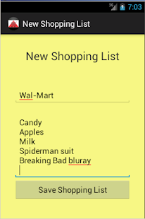 Free Download Shopping List APK for Android