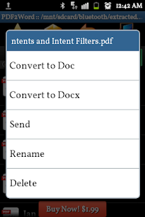 Free PDF to Word Converter Demo APK for Android