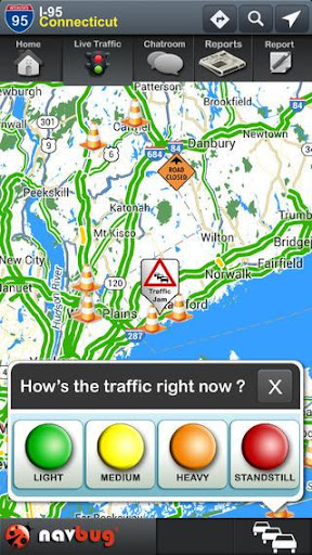 Navbug Traffic Reports