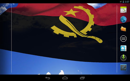 3D Angola Flag Live Wallpaper(圖8)-速報App